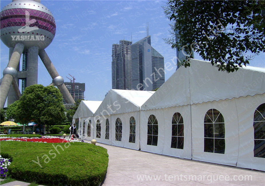 Array White PVC Fabric Outdoor Event Tent without Partition Wall